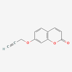 molecular formula C12H8O3 B8782125 7-(prop-2-yn-1-yloxy)-2H-chromen-2-one CAS No. 67268-42-2