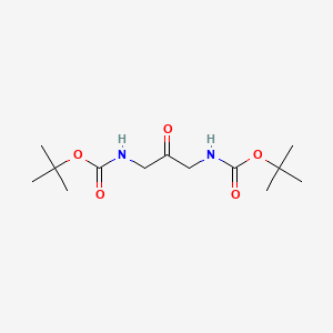 molecular formula C13H24N2O5 B8782166 Di-tert-butyl (2-oxo-1,3-propanediyl)biscarbamate 