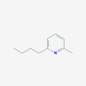 molecular formula C10H15N B8782220 2-Butyl-6-methylpyridine CAS No. 5335-76-2