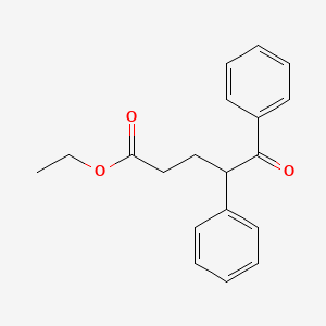 molecular formula C19H20O3 B8782294 Ethyl 4,5-diphenyl-5-oxopentanoate 