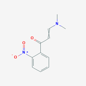 molecular formula C11H12N2O3 B8782576 3-Dimethylamino-2'-nitroacrylophenone 