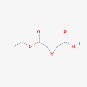 molecular formula C6H8O5 B8782610 3-(Ethoxycarbonyl)oxirane-2-carboxylic acid 