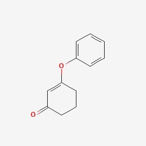 molecular formula C12H12O2 B8782658 3-Phenoxy-cyclohex-2-enone CAS No. 303047-16-7