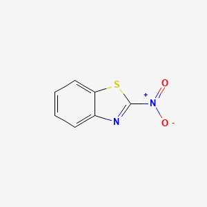 molecular formula C7H4N2O2S B8782727 Benzothiazole, 2-nitro- 