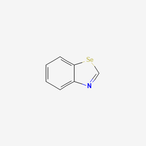 molecular formula C7H5NSe B8782803 Benzoselenazole CAS No. 273-91-6