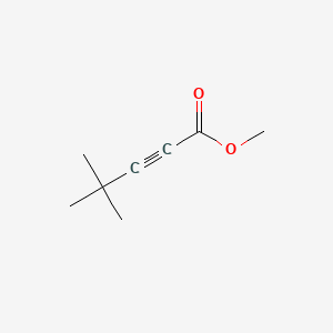 molecular formula C8H12O2 B8782811 2-Pentynoic acid, 4,4-dimethyl, methyl ester CAS No. 20607-85-6