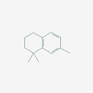 molecular formula C13H18 B8782858 1,1,7-Trimethyl-1,2,3,4-tetrahydronaphthalene CAS No. 22824-34-6