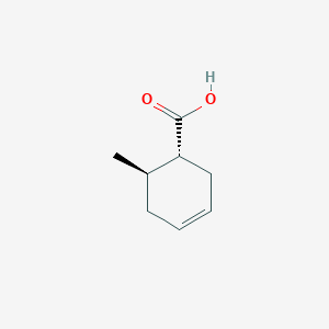 molecular formula C8H12O2 B8782883 3-Cyclohexene-1-carboxylic acid, 6-methyl-, (1R,6R)-rel- 