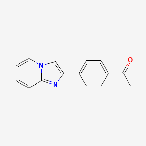 1-(4-(Imidazo[1,2-A]pyridin-2-YL)phenyl)ethanone