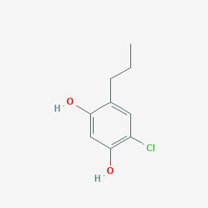4-Chloro-6-propylbenzene-1,3-diol