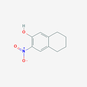 3-Nitro-5,6,7,8-tetrahydronaphthalen-2-ol