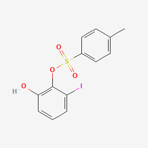 molecular formula C13H11IO4S B8783353 Hydroxy tosyloxy iodobenzene 