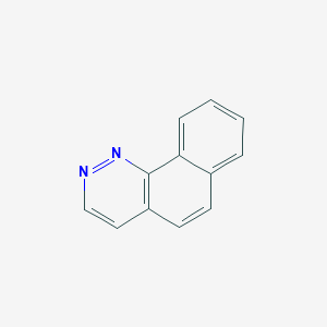 molecular formula C12H8N2 B8783402 Benzo[h]cinnoline CAS No. 230-31-9