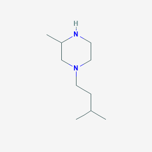 3-Methyl-1-(3-methylbutyl)piperazine