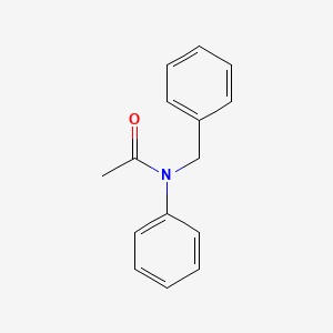 molecular formula C15H15NO B8783574 N-benzyl-N-phenylacetamide CAS No. 6840-29-5