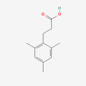 molecular formula C12H16O2 B8783606 3-(2,4,6-Trimethylphenyl)propanoic acid CAS No. 7250-66-0
