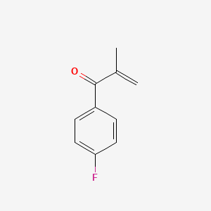B8783681 1-(4-Fluorophenyl)-2-methylprop-2-en-1-one CAS No. 58472-45-0