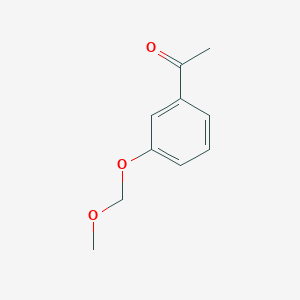 molecular formula C10H12O3 B8783742 1-[3-(Methoxymethoxy)phenyl]ethan-1-one CAS No. 124414-06-8