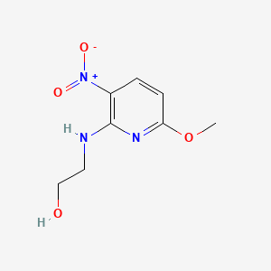 2-(6-Methoxy-3-nitro-2-pyridylamino)ethanol