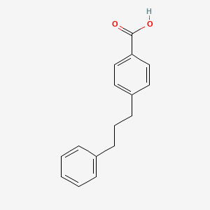 molecular formula C16H16O2 B8783826 4-(3-Phenylpropyl)benzoic acid CAS No. 6337-66-2