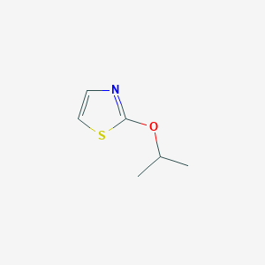 molecular formula C6H9NOS B8783854 2-Isopropoxythiazole 