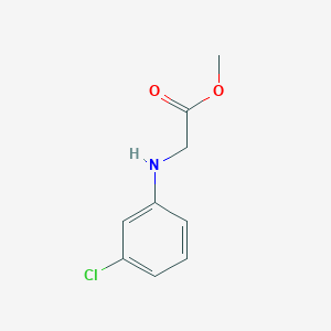 Methyl 2-[(3-chlorophenyl)amino]acetate