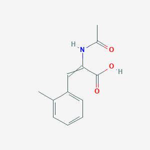 2-acetamido-3-(2-methylphenyl)prop-2-enoic Acid