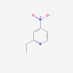 molecular formula C7H8N2O2 B8784019 2-Ethyl-4-nitropyridine 