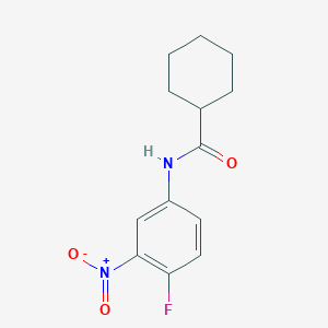 4'-Fluoro-3'-nitrocyclohexanecarboxanilide