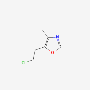 5-(2-Chloroethyl)-4-methyloxazole