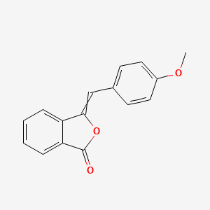 molecular formula C16H12O3 B8784263 3-(4-Methoxybenzylidene)phthalide 