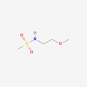 molecular formula C4H11NO3S B8784266 N-(2-methoxyethyl)methanesulfonamide 
