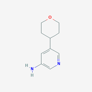 5-(oxan-4-yl)pyridin-3-amine