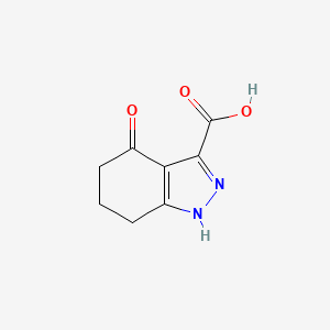 4-oxo-4,5,6,7-tetrahydro-1H-indazole-3-carboxylic acid