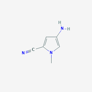 4-Amino-1-methyl-1H-pyrrole-2-carbonitrile