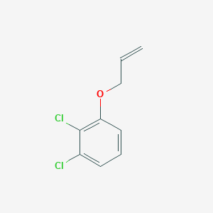 molecular formula C9H8Cl2O B8784421 Benzene, 1,2-dichloro-3-(2-propenyloxy)- CAS No. 68279-46-9