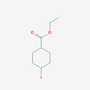 molecular formula C9H15IO2 B8784440 Ethyl 4-iodocyclohexanecarboxylate 