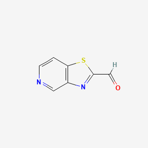 Thiazolo[4,5-c]pyridine-2-carbaldehyde