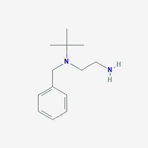 molecular formula C13H22N2 B8784498 N~1~-Benzyl-N~1~-tert-butylethane-1,2-diamine CAS No. 61694-83-5