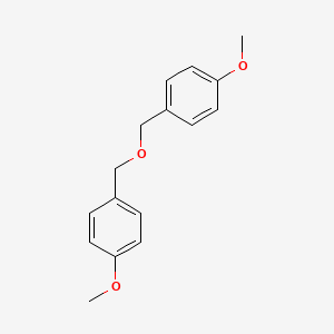 molecular formula C16H18O3 B8784508 1-Methoxy-4-[(4-methoxyphenyl)methoxymethyl]benzene CAS No. 5405-95-8