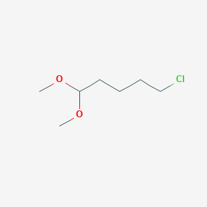 molecular formula C7H15ClO2 B8784628 5-chloro-1,1-dimethoxyPentane CAS No. 92886-56-1