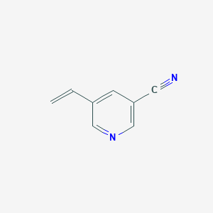 molecular formula C8H6N2 B8784711 5-Vinylnicotinonitrile 