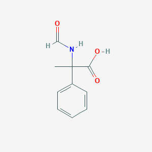 molecular formula C10H11NO3 B8785089 N-Formyl-2-phenylalanine CAS No. 3381-60-0
