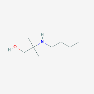 molecular formula C8H19NO B8785171 2-(Butylamino)-2-methylpropan-1-ol CAS No. 10200-98-3