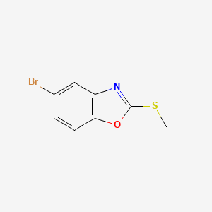 5-Bromo-2-(methylthio)benzo[d]oxazole