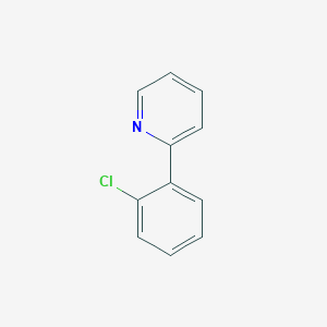 molecular formula C11H8ClN B8785613 2-(2-Chlorophenyl)pyridine CAS No. 4381-32-2