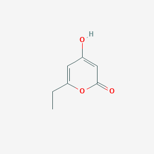 B8785688 6-ethyl-4-hydroxy-2H-pyran-2-one CAS No. 36795-97-8