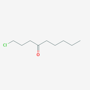 molecular formula C9H17ClO B8785820 1-Chloro-4-nonanone CAS No. 54131-57-6