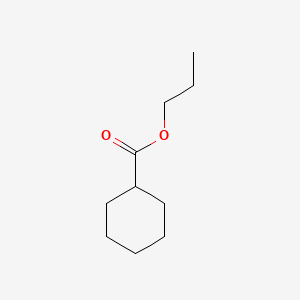 molecular formula C10H18O2 B8786021 Propyl cyclohexanecarboxylate CAS No. 6739-34-0