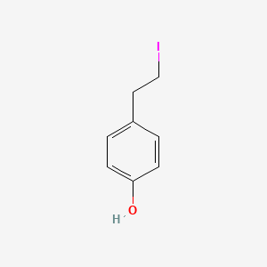 molecular formula C8H9IO B8786233 4-(2-Iodoethyl)phenol CAS No. 6631-69-2